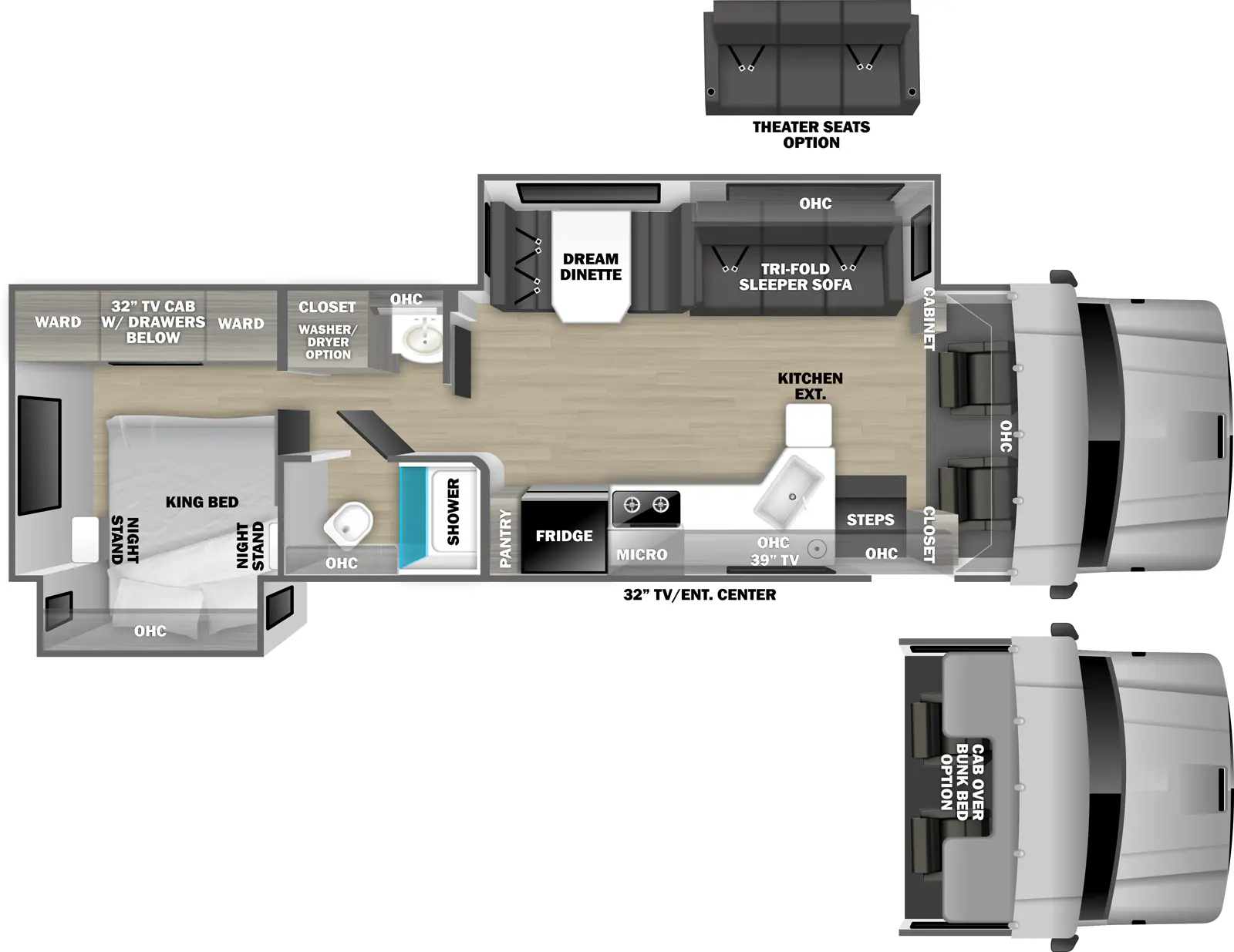 Dynaquest Xl 3400KD Floorplan